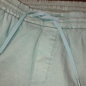 Lululemon light teal volley shorts
